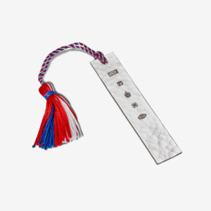 Commemorative Oblong Bookmark (100 x 15mm) made from 958 Britannia Silver for HM Queen Elizabeth II’s Platinum Jubilee