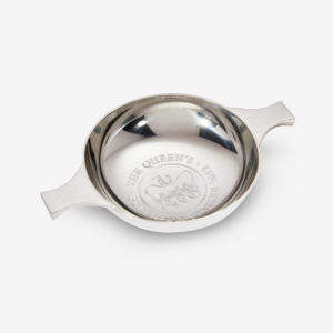 Commemorative Pewter Quaich Bowl for HM Queen Elizabeth II’s Platinum Jubilee