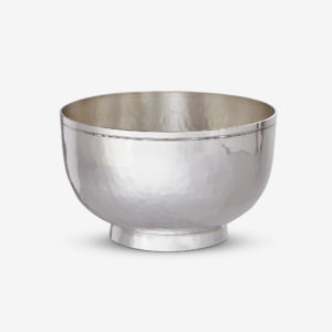 Commemorative Silverplated 6" Flared Hand Hammered Bowl for HM Queen Elizabeth II’s Platinum Jubilee