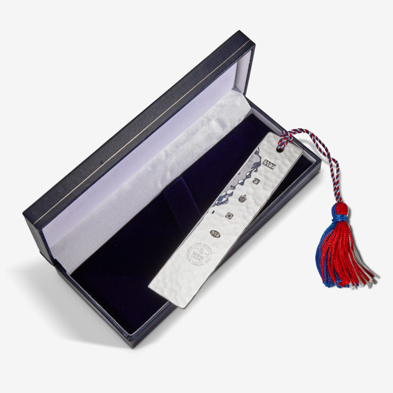 958 Britannia Silver extra wide Oblong Bookmark (PJ) - Image 2
