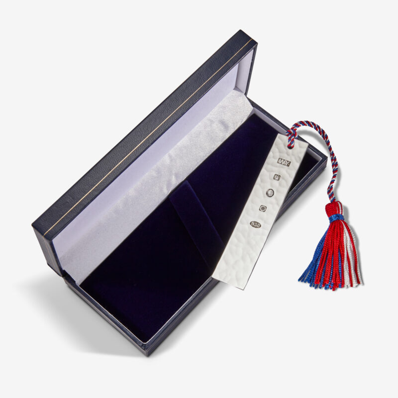 958 Silver Oblong Bookmark - Image 2