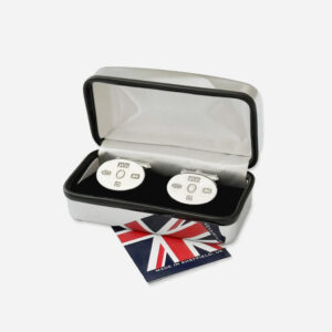 925 Sterling Silver "Coronation" Cufflinks