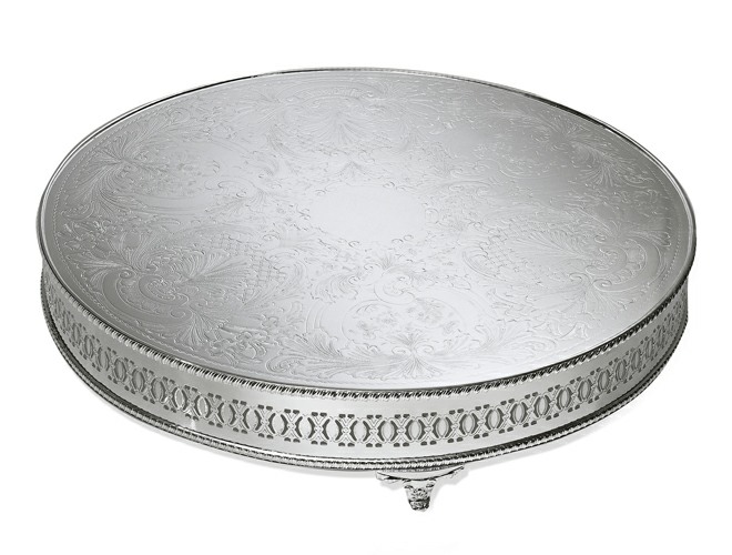Silverplated Wedding Cake Stands