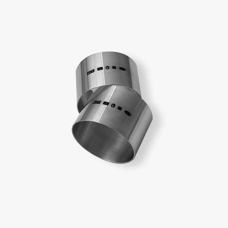 925 Sterling Silver Napkin Rings - Image 3